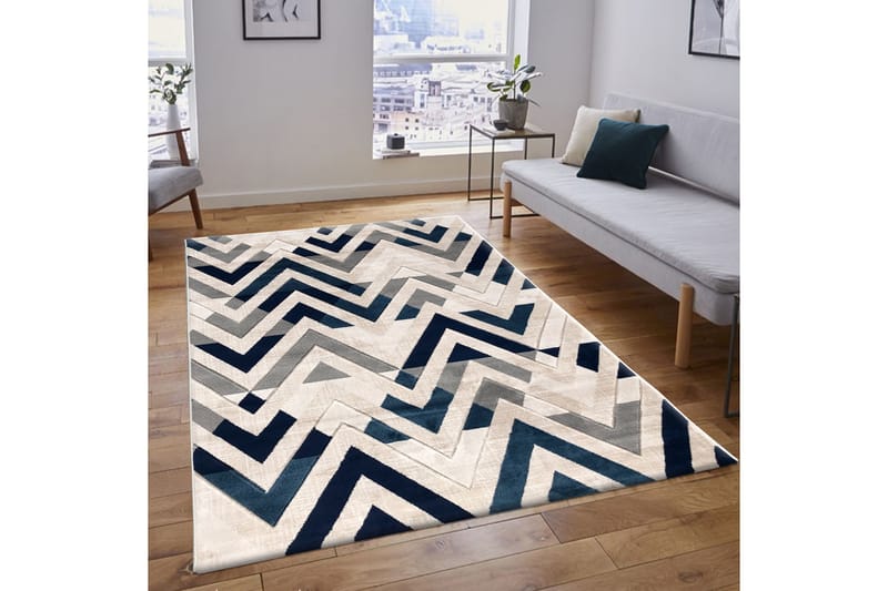 Nareshe Matta 200x290 cm - Blå - Textil - Mattor - Stora mattor