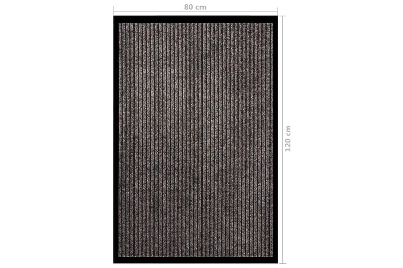 Dörrmatta beigerandig 80x120 cm - Beige - Textil & mattor - Mattor - Utomhusmattor - Dörrmatta & entrématta