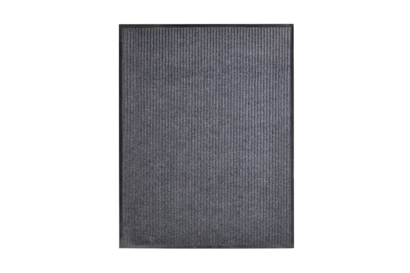 Dörrmatta grå 120x220 cm PVC - Grå - Textil & mattor - Mattor - Utomhusmattor - Dörrmatta & entrématta