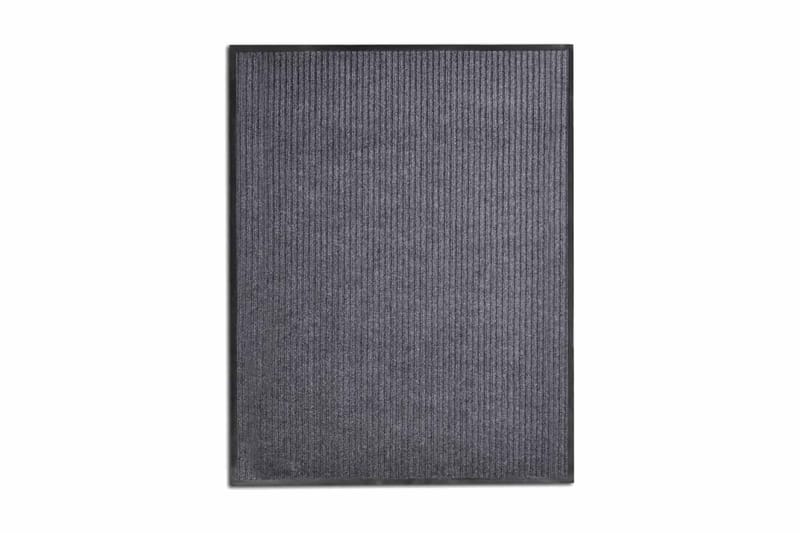 Dörrmatta PVC 90x150 cm grå - Grå - Textil & mattor - Mattor - Utomhusmattor - Dörrmatta & entrématta