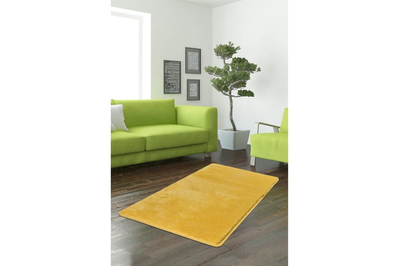 Vigentino Entrematta 70x120 cm - Gul/Akryl - Textil & mattor - Mattor - Små mattor
