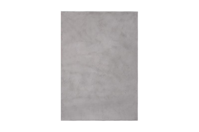 Matta konstpäls 180x270 cm grå - Grå - Textil - Mattor - Utomhusmattor - Plastmattor