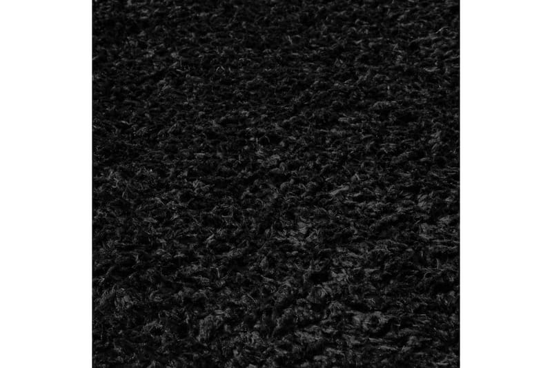 Matta svart 100x200 cm 50 mm - Svart - Textil - Mattor - Utomhusmattor - Plastmattor
