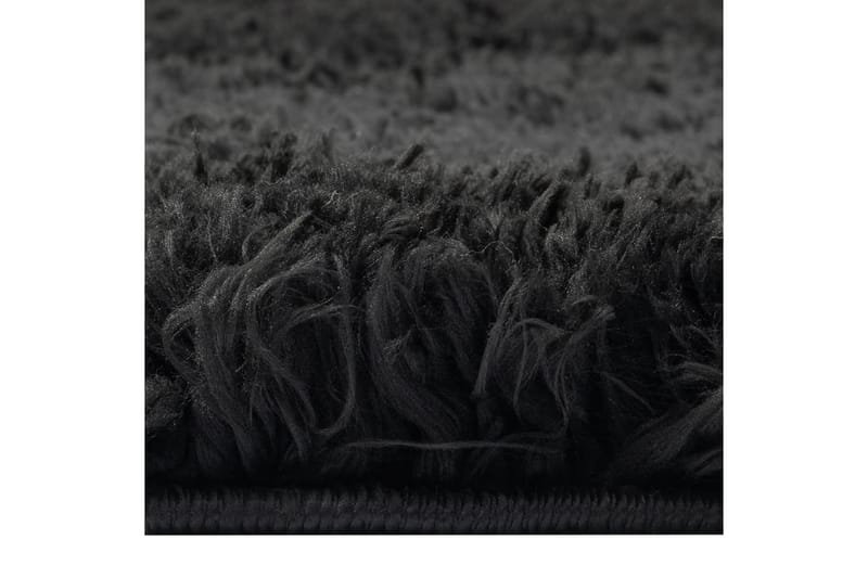 Matta svart 100x200 cm 50 mm - Svart - Textil - Mattor - Utomhusmattor - Plastmattor