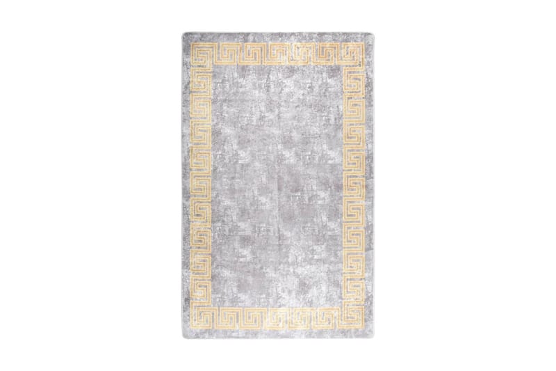 Matta tvättbar 160x230 cm grå halkfri - Grå - Textil & mattor - Mattor - Utomhusmattor - Plastmattor