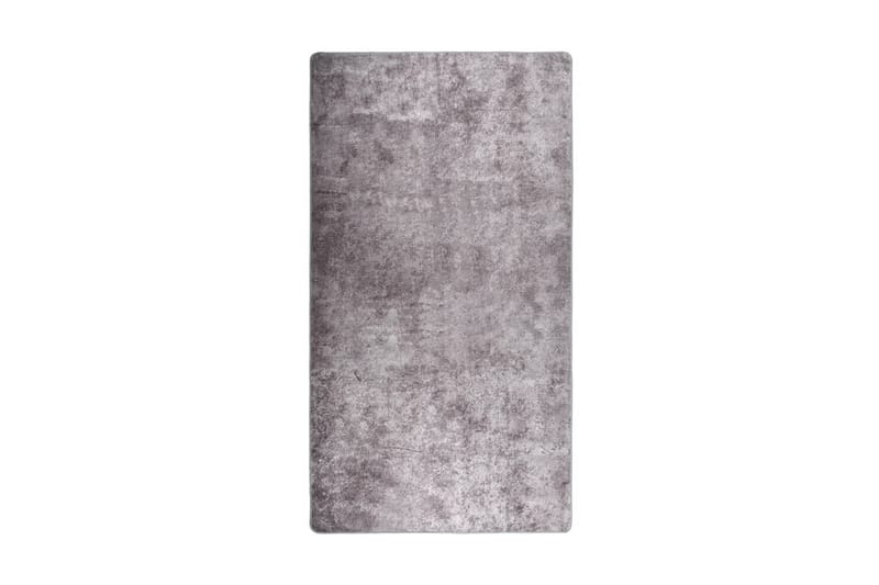 Matta tvättbar 190x300 cm grå halkfri - Grå - Textil - Mattor - Utomhusmattor - Plastmattor