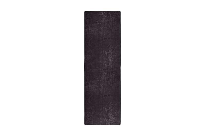 Matta tvättbar 80x300 cm antracit halkfri - Grå - Textil & mattor - Mattor - Utomhusmattor - Plastmattor