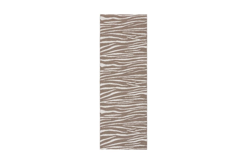 Plastic Zebra Beige 70x210 cm Beige/Vit - Horredsmattan - Textil & mattor - Mattor - Utomhusmattor - Plastmattor