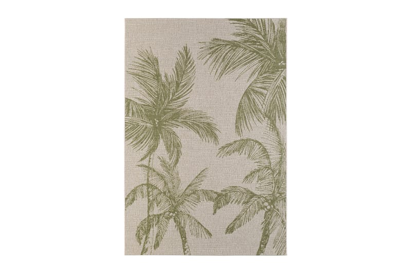 Bahamas Palm Utomhusmatta 160x230 cm - Grön - Textil & mattor - Mattor - Utomhusmattor
