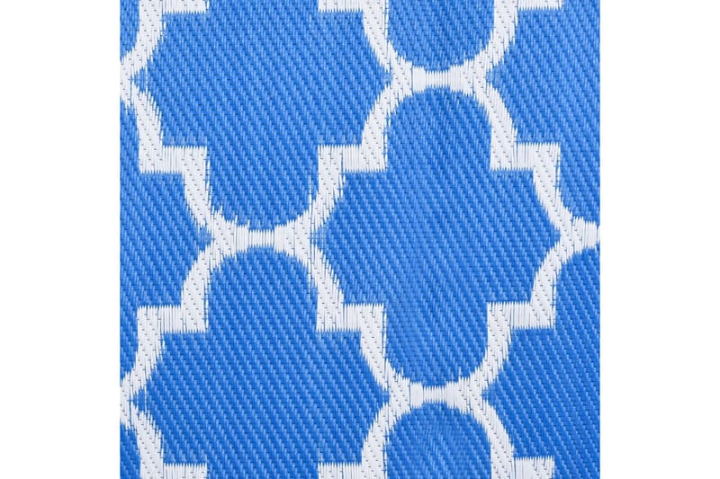 Utomhusmatta blå 120x180 cm PP - Blå - Textil & mattor - Mattor - Utomhusmattor