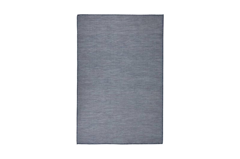 Utomhusmatta plattvävd 120x170 cm blå - Blå - Textil & mattor - Mattor - Utomhusmattor - Balkongmatta & altanmatta