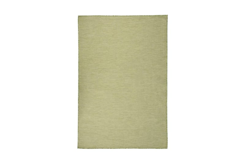 Utomhusmatta plattvävd 120x170 cm grön - Grön - Textil & mattor - Mattor - Utomhusmattor - Balkongmatta & altanmatta