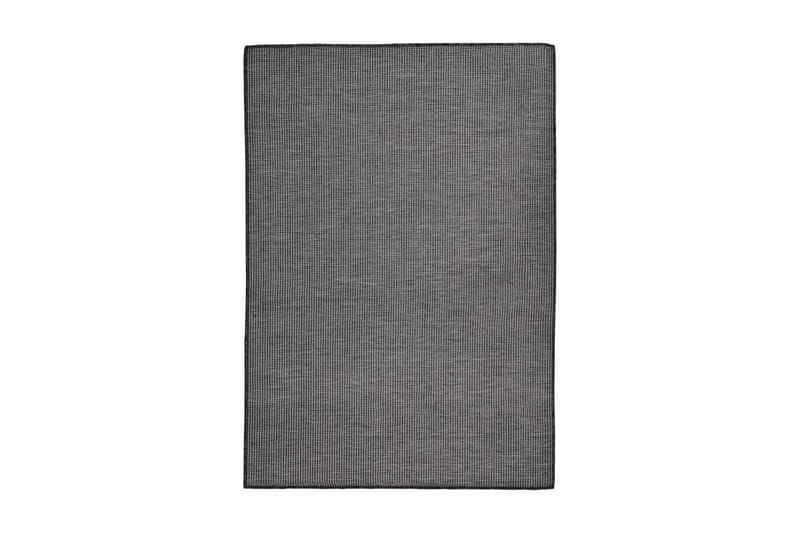 Utomhusmatta plattvävd 160x230 cm grå - Grå - Textil & mattor - Mattor - Utomhusmattor - Balkongmatta & altanmatta