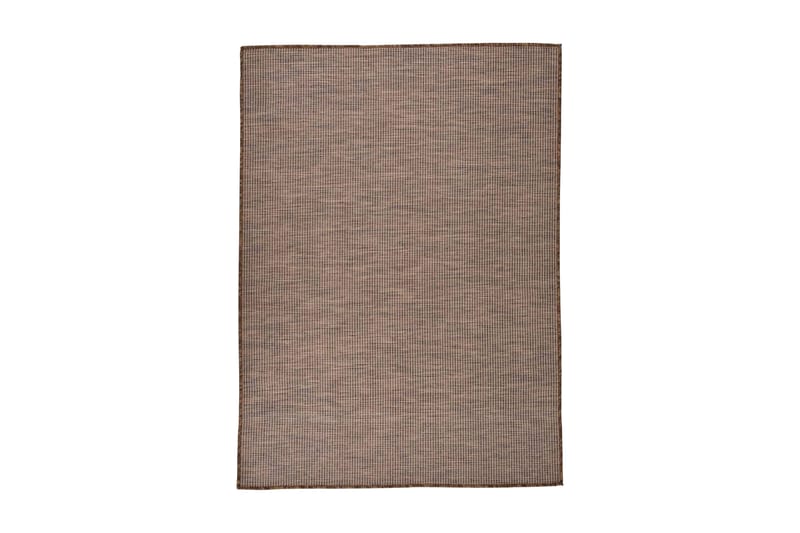 Utomhusmatta plattvävd 200x280 cm brun - Brun - Textil & mattor - Mattor - Utomhusmattor