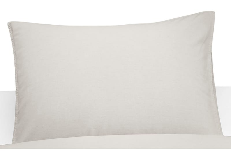 Örngott Tvättad Linnelook 50x60 cm Beige - Borganäs - Textil & mattor - Sängkläder - Örngott