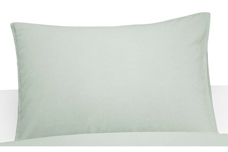 Örngott Tvättad Linnelook 60x50 cm Grön - Borganäs - Textil & mattor - Sängkläder - Örngott