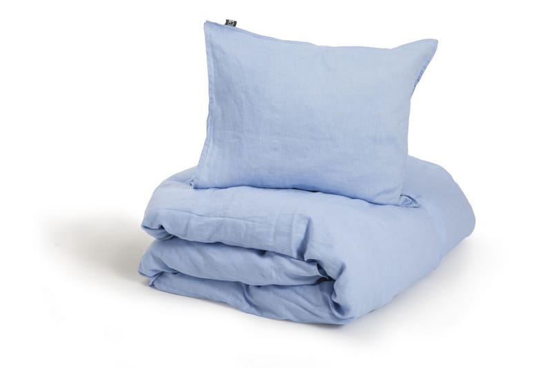 Linus KL Örngott 50x60 cm Blå - Kosta Linnewäfveri - Textil - Sängkläder - Örngott