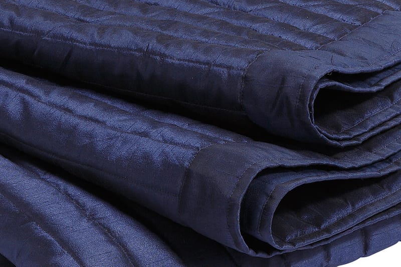 Överkast Metallo 180x270 cm navy - Textil - Sängkläder - Överkast - Överkast dubbelsäng