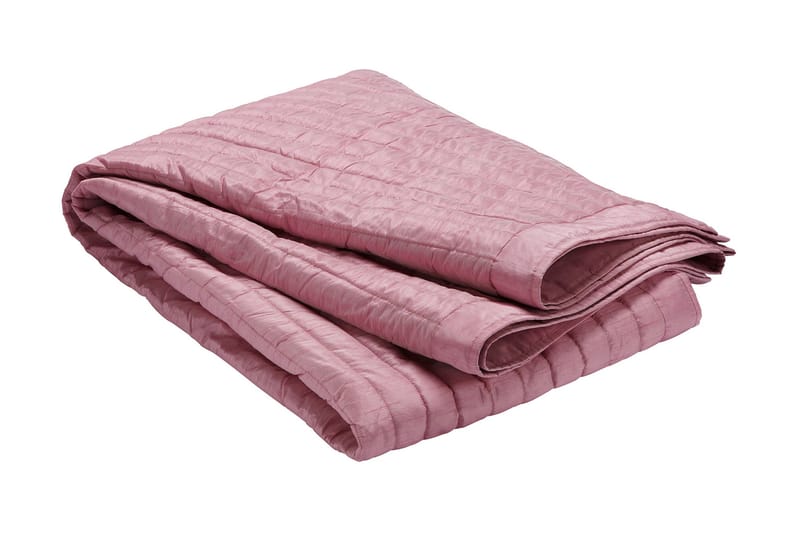 Överkast Metallo 270x270 cm puderrosa - Textil & mattor - Sängkläder - Överkast - Överkast dubbelsäng