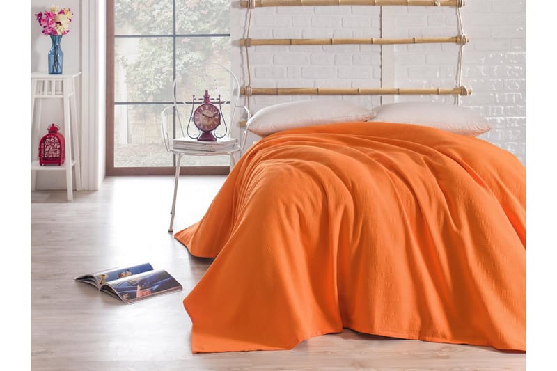 Bella Carine by Esil Home Överkast 160x240 cm - Orange - Textil & mattor - Sängkläder - Överkast