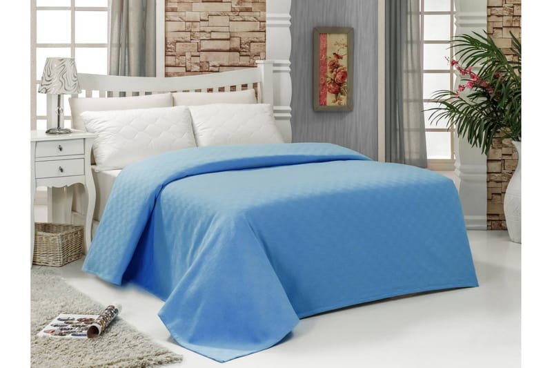 Bella Carine by Esil Home Överkast 200x240 cm - Blå - Textil & mattor - Sängkläder - Överkast - Överkast dubbelsäng