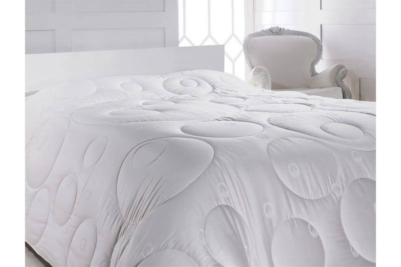 Cotton Box Överkast 195x215 cm Satin - Vit - Textil & mattor - Sängkläder - Överkast - Överkast dubbelsäng