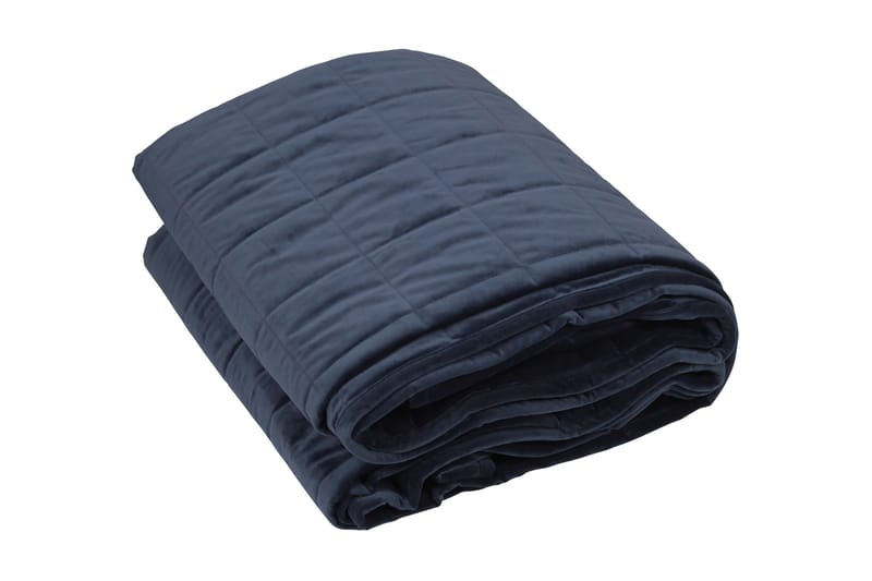 Humphry Sammetsöverkast Enkel 260x180 cm - Mörkblå - Textil & mattor - Sängkläder - Överkast