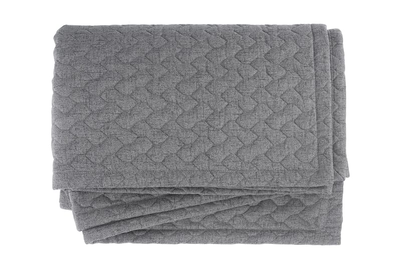 Belinda Filt 260x130 cm - Grå - Textil & mattor - Sängkläder - Överkast - Överkast enkelsäng