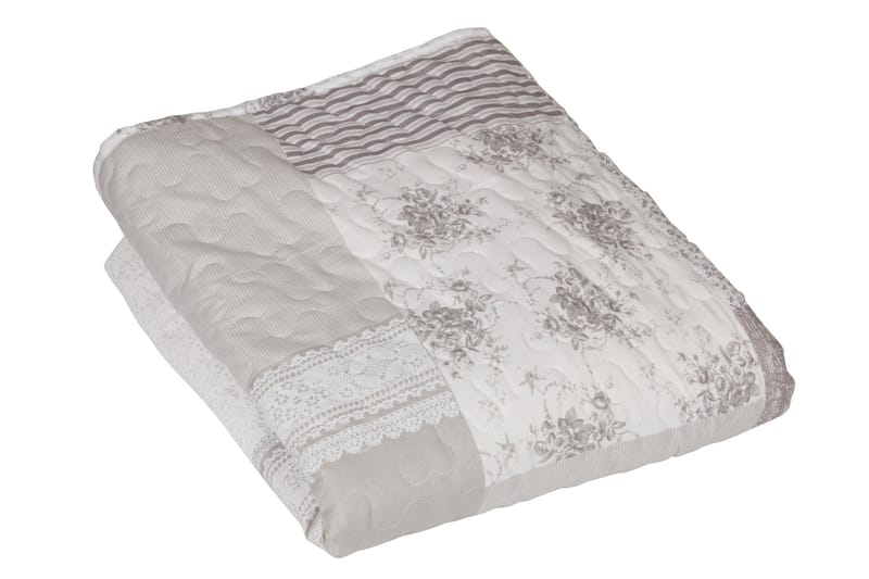 Adalia Överkast Enkel 180x260 cm - Grå - Textil & mattor - Sängkläder - Överkast