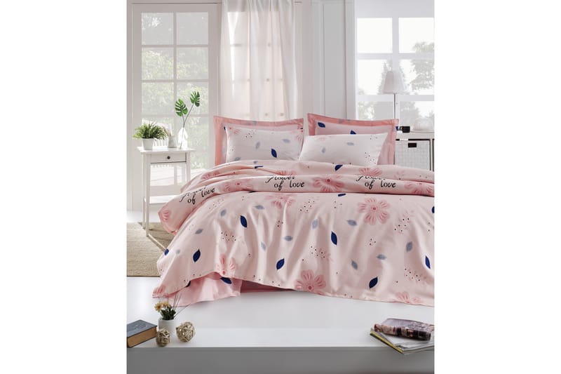 EnLora Home Överkast - Aprikos - Textil & mattor - Sängkläder - Överkast