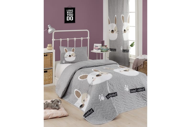 Eponj Home Överkast - Grå - Textil & mattor - Sängkläder - Överkast