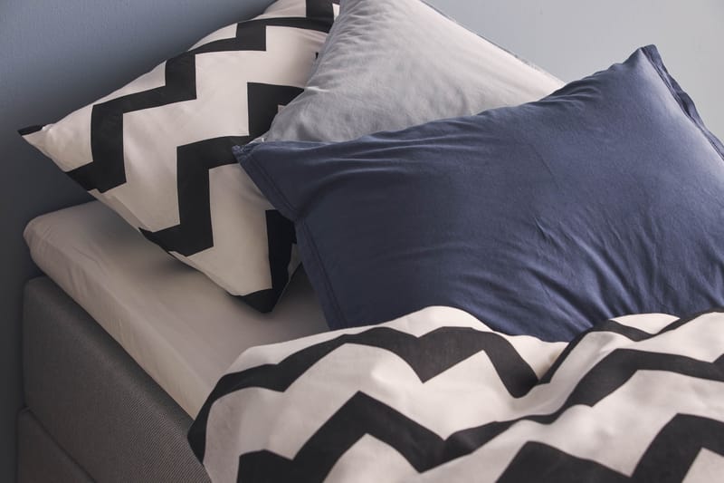 Bäddset Vintage Gots Ombre Blue 150X210+50X60 Cm - Gripsholm - Textil & mattor - Sängkläder - Bäddset & påslakanset - Påslakanset dubbelsäng