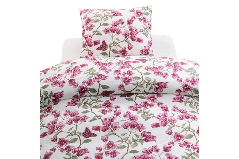 Bodil Bäddset 2-dels 150x210 cm Rosa - Borganäs - Textil - Sängkläder - Bäddset & påslakanset - Påslakanset dubbelsäng