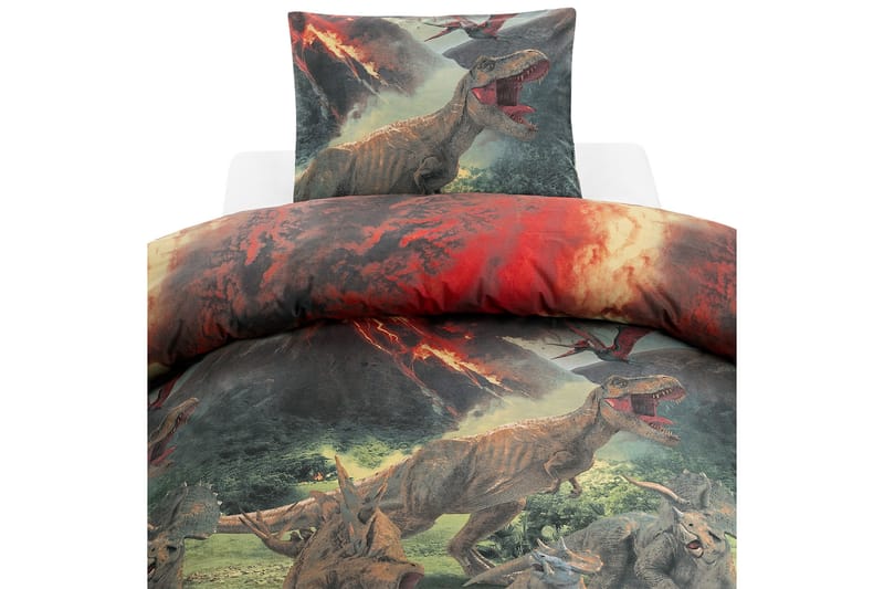 Dinosaurie Bäddset - Franzén - Textil & mattor - Sängkläder - Bäddset & påslakanset - Påslakanset dubbelsäng