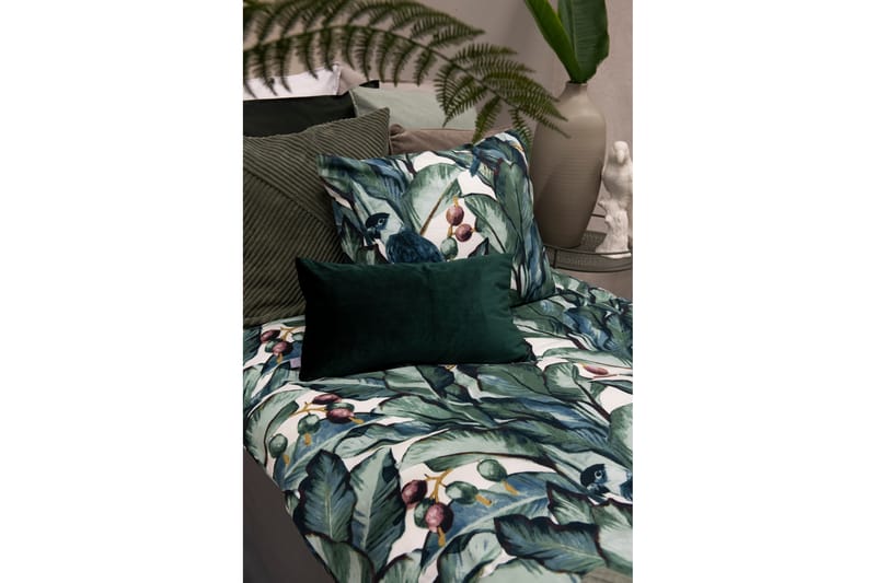 Djungel Bäddset Grön - Franzén - Textil & mattor - Sängkläder - Bäddset & påslakanset - Påslakanset dubbelsäng