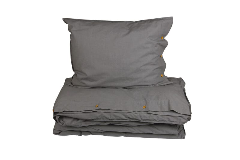 Hygge Bäddset 220x210 cm Grå - Fondaco - Textil & mattor - Sängkläder - Bäddset & påslakanset - Påslakanset dubbelsäng