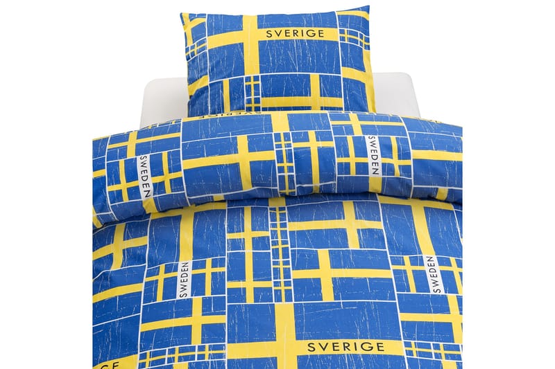 Svea Bäddset 2-dels Flerfärgad - Borganäs - Textil & mattor - Sängkläder - Bäddset & påslakanset - Påslakanset dubbelsäng