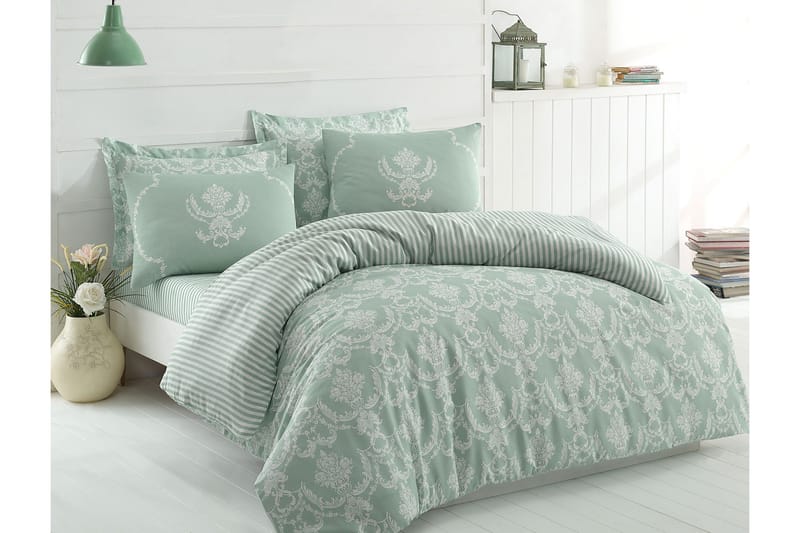 Eponj Home Bäddset - Grön - Textil & mattor - Sängkläder - Bäddset & påslakanset