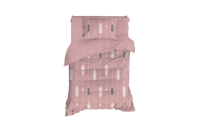 Espelkamp Bäddset 2-Dels 150x210/50x60 cm - Rosa/Vit - Textil & mattor - Sängkläder - Bäddset & påslakanset