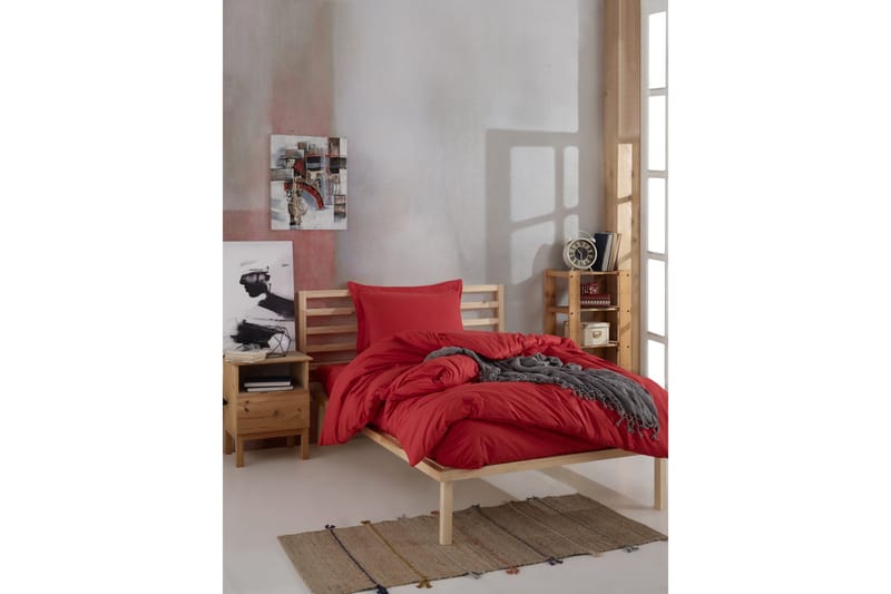 Seyran Bäddset 2-Dels 150x210/50x60 cm - Röd - Textil & mattor - Sängkläder - Bäddset & påslakanset