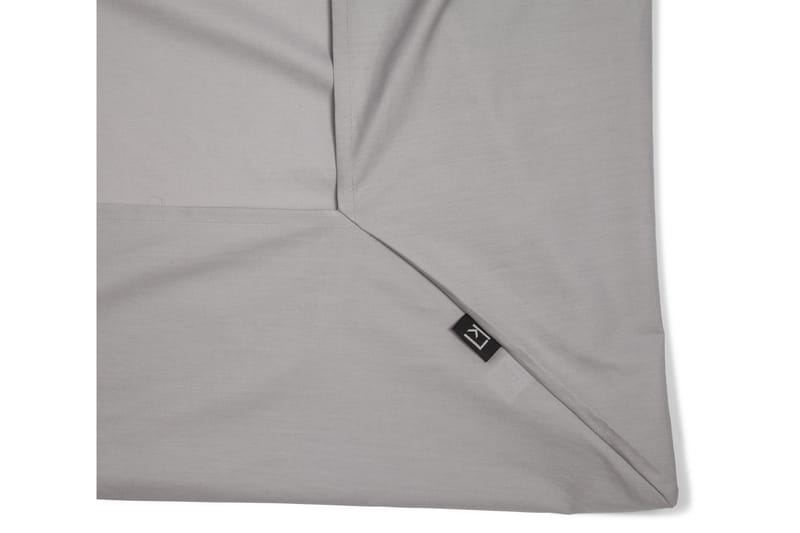 Percale Kuvertlakan 105x200 cm Ljusgrå - Kosta Linnewäfveri - Textil & mattor - Barntextilier - Barnsängkläder - Spjälsäng sängkläder - Lakan spjälsäng