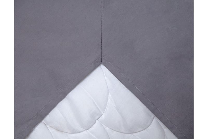 Percale Kuvertlakan 160x200 cm Grå - Kosta Linnewäfveri - Textil & mattor - Sängkläder - Lakan - Kuvertlakan