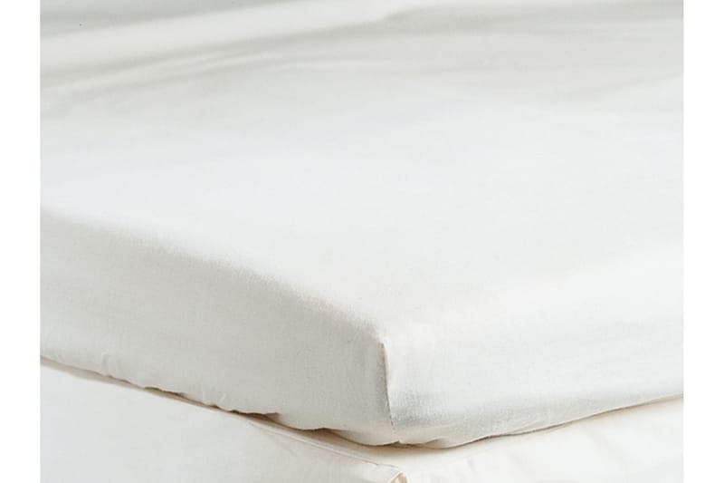Amore Lakan 90x200 cm - Vit - Textil & mattor - Barntextilier - Barnsängkläder - Spjälsäng sängkläder - Lakan spjälsäng