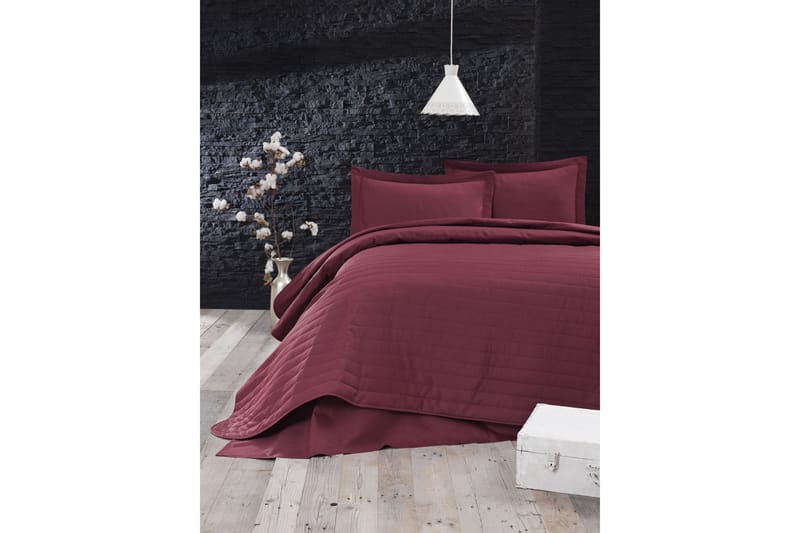 EnLora Home Sängkläder - Vinröd - Textil & mattor - Sängkläder - Lakan