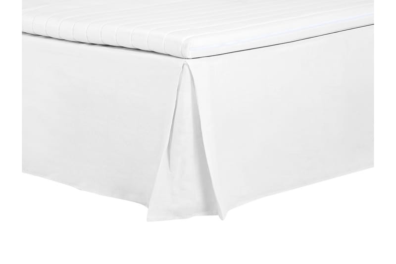 Ava Sängkappa 160 cm - Vit - Textil & mattor - Sängkläder - Sängkappa & kantklädsel - Sängkappa kontinentalsäng