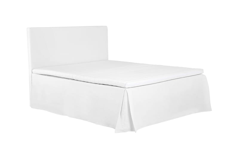 Ava Sängkappa 160 cm - Vit - Textil & mattor - Sängkläder - Sängkappa & kantklädsel - Sängkappa kontinentalsäng