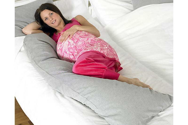 Gravidkudde Grå - Grå - Textil & mattor - Sängkläder - Sovkudde - Gravidkudde & amningskudde