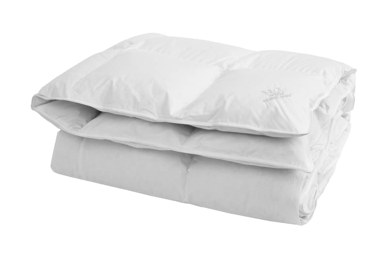 Elegant Täcke Medel King Size - Vitt 230x220 - Textil & mattor - Sängkläder - Täcke - Duntäcke