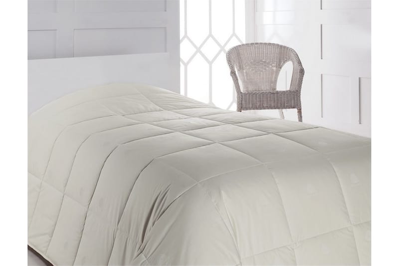 Cotton Box Täcke Enkelt 155x215 cm - Sand - Textil & mattor - Sängkläder - Täcke