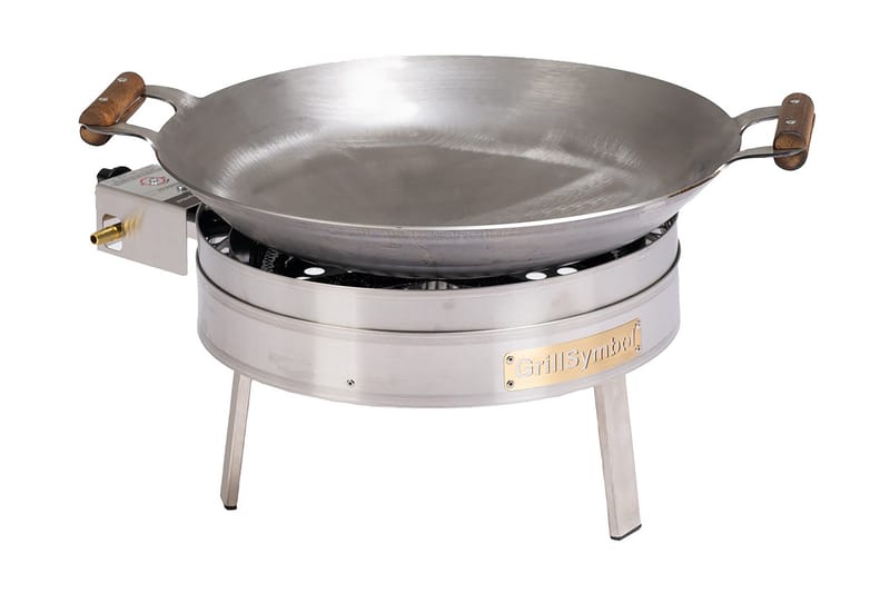 Wok-set PRO-450 wokpanna Ø45 cm gasolbrännare Ø30 cm - GrillSymbol - Trädgård & spabad - Grillar & matlagning utomhus - Gasolgrill